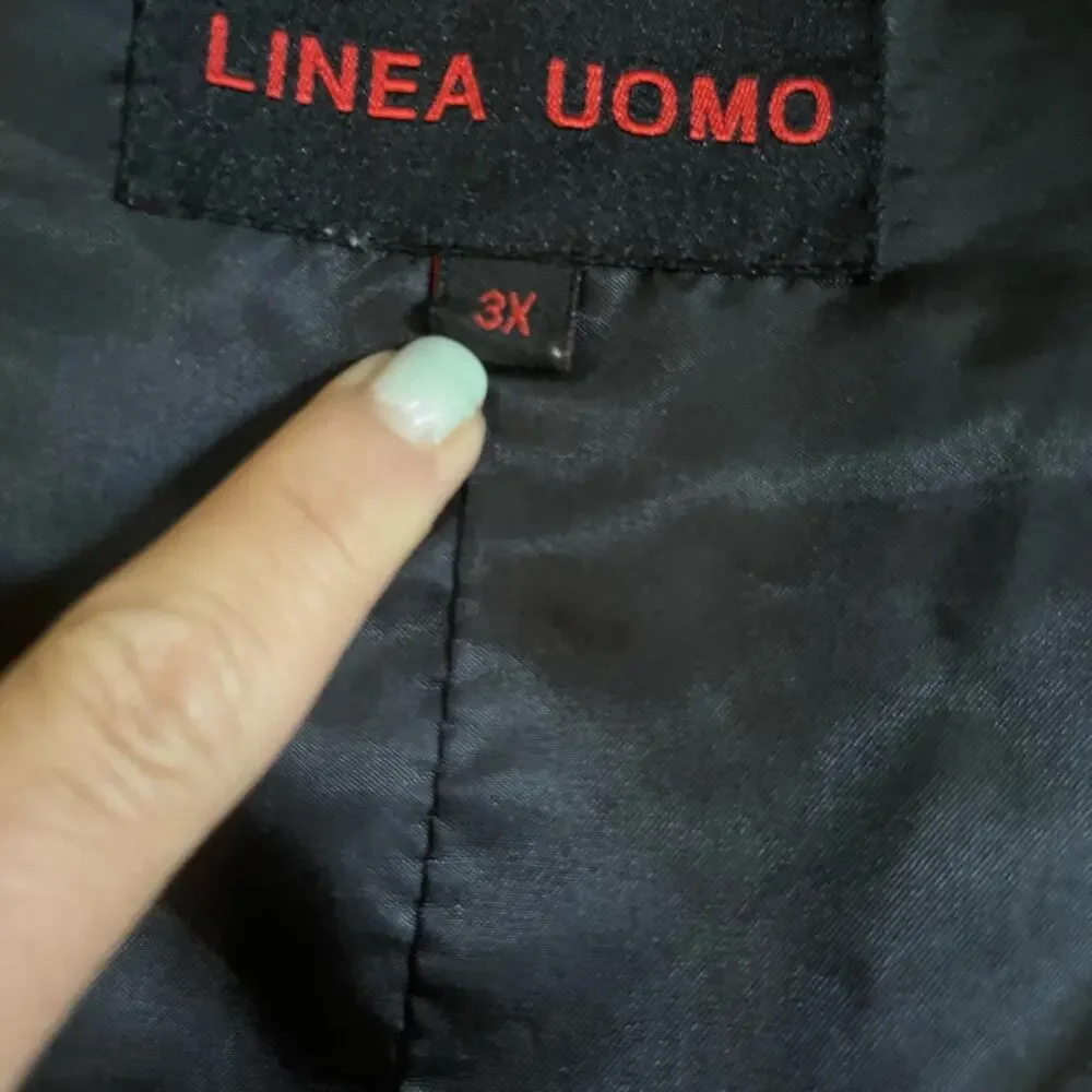 Linea Uomo Gingham Navy White Vest And Dress Pant Coord Set 3X/46X30